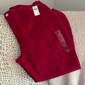 Redish/Pink Gap Jeggings